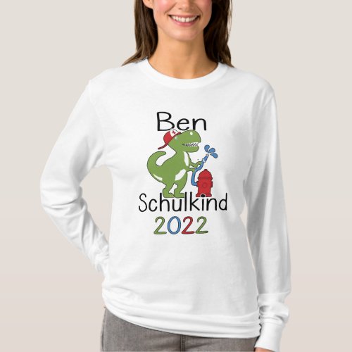 Ben 2022 T_Rex Enrollment First Graders 2022 T_Shirt