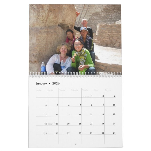 Ben and Sherie's Ladakh 2008 Calendar (Jan 2026)