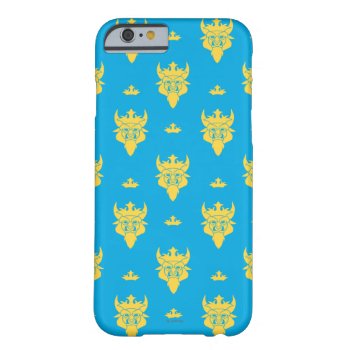 Ben Beast Head Pattern Barely There Iphone 6 Case by descendants at Zazzle