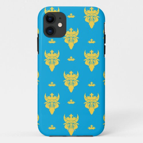 Ben Beast Head Pattern iPhone 11 Case