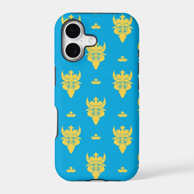 Ben Beast Head Pattern Iphone Case (Back)