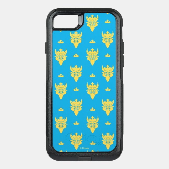 Ben Beast Head Pattern Otterbox iPhone Case (Back)