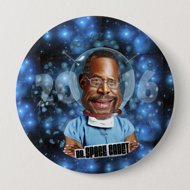 Ben Carson 2016 Button (Front)