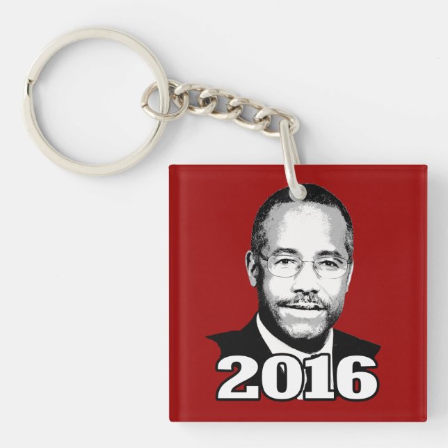 BEN CARSON 2016 CANDIDATE KEYCHAIN (Front)