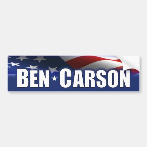 Ben Carson _ President 2016 Bumper Sticker