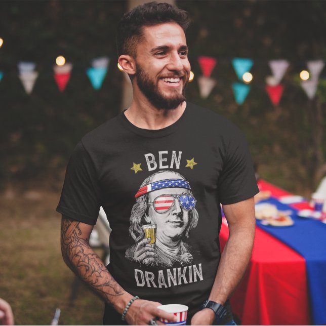 Ben Darnkin Funny 4th july T-Shirt (Creator Uploaded)