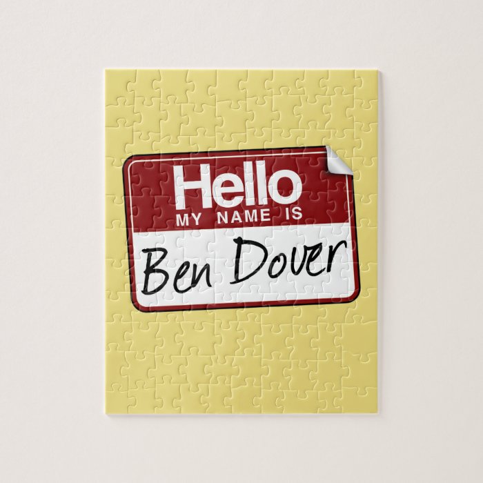 BEN DOVER  .png Puzzles