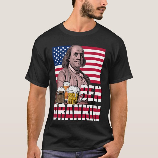 BEN DRANKIN 4th of July T-Shirt (Front)