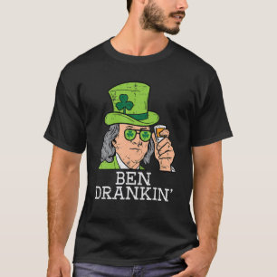 Ben Drankin Funny Saint Paddys St Patricks Day Men T-Shirt