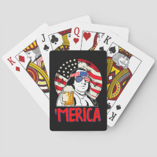 Ben Drankin Let's celebrate the joy of the 4th of Poker Cards