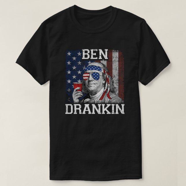 Ben Drankin USA T-Shirt (Design Front)