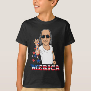 Ben Franklin 4th Of July Merica T-Shirt