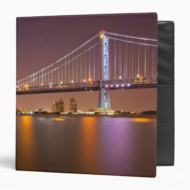 Ben Franklin Bridge 3 Ring Binder (Front/Inside)