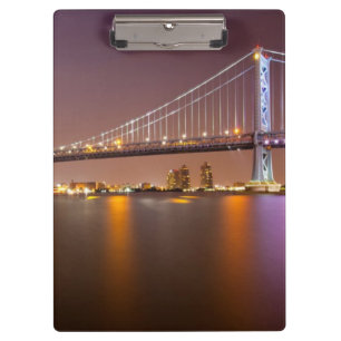 Ben Franklin Bridge Clipboard