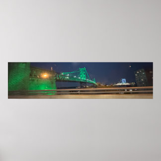 Ben Franklin Bridge Philadelphia Poster