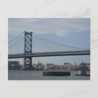 Ben Franklin Bridge Postcard