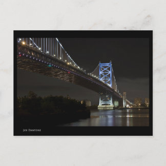 Ben Franklin Bridge Postcard