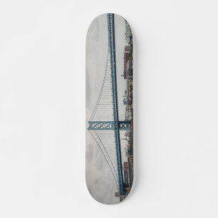 Ben Franklin Bridge Skateboard Deck