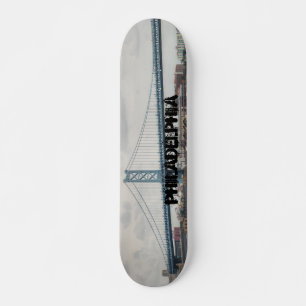 Ben Franklin Bridge Skateboard Deck