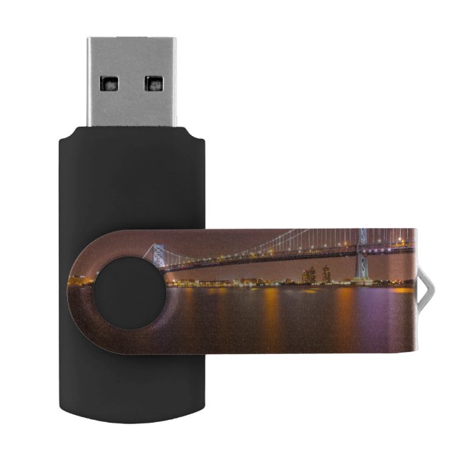 Ben Franklin Bridge USB Flash Drive (Opened)