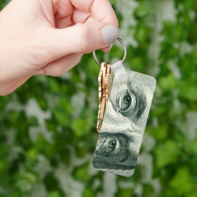 Ben Franklin Hundred Dollar Bill Keychain (Hand)