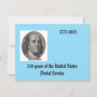 Ben Franklin Maxi Card
