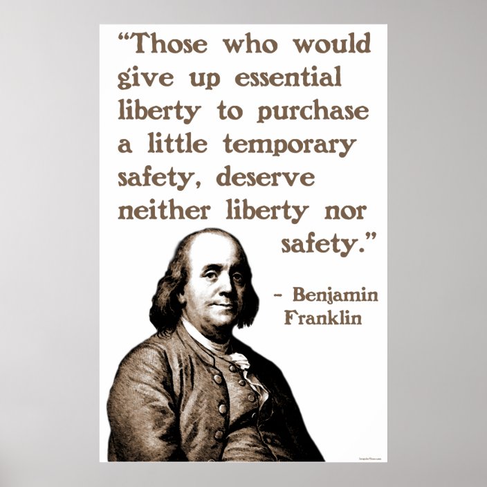 ben-franklin-on-liberty-and-safety-poster-zazzle