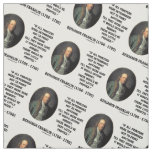 Ben Franklin Printers Not To Print Printed Quote Fabric
