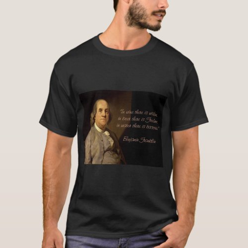 Ben Franklin Quotes T_Shirt