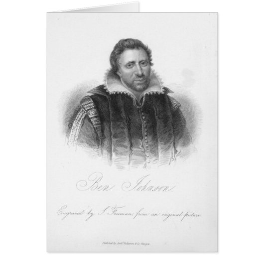 Ben Jonson Cards (Front)