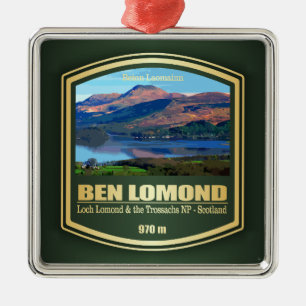 Ben Lomond (PF) Metal Ornament