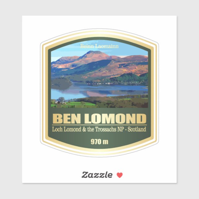 Ben Lomond (PF) Sticker (Sheet)