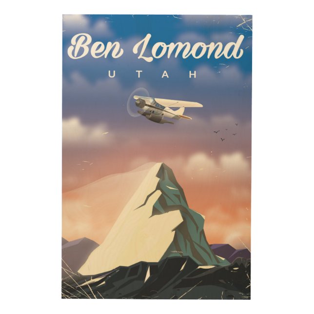 Ben Lomond,Utah travel poster (Front)