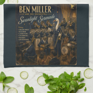 Ben Miller Orchestra Album: a Parody Kitchen Towel