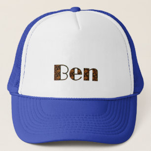BEN Name Branded Personalised Gift Hat
