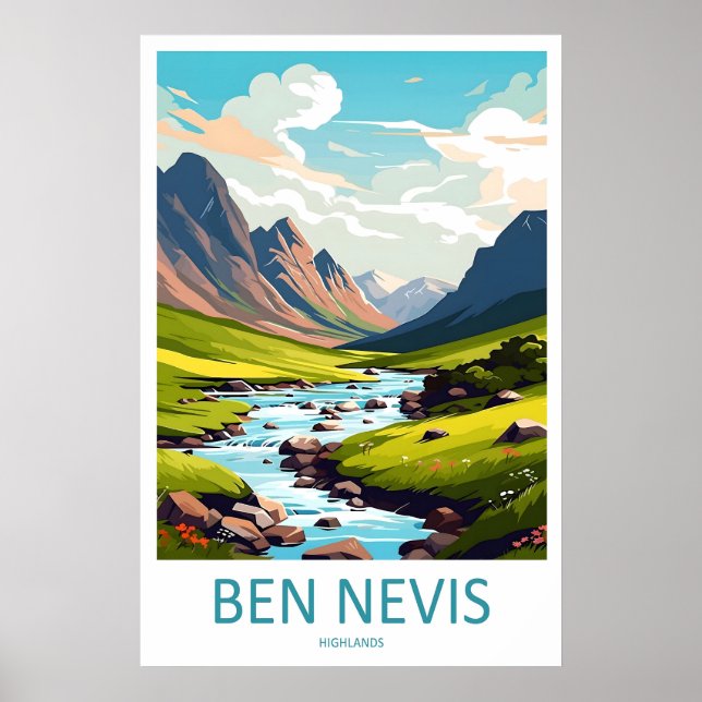 Ben Nevis 1 Poster (Front)