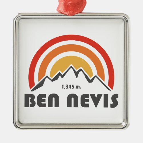 Ben Nevis Metal Ornament