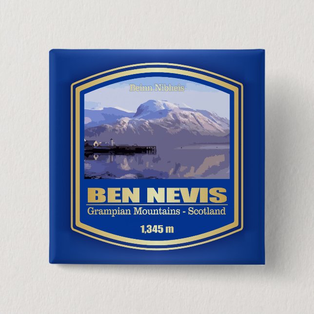 Ben Nevis (PF) Button (Front)
