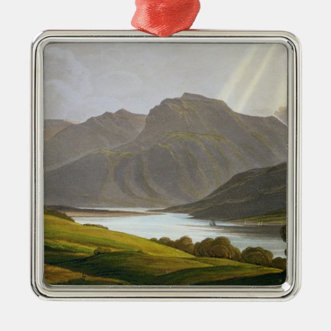 Ben Nevis, plate XII from 'Scenery of the Grampian Metal Ornament (Front)