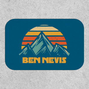 Ben Nevis Retro Turquoise Patch