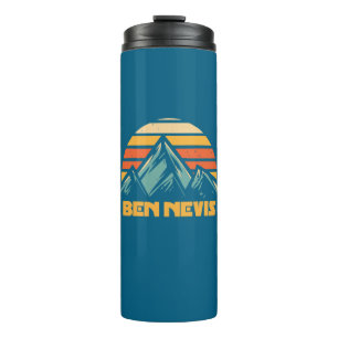 Ben Nevis Retro Turquoise Thermal Tumbler