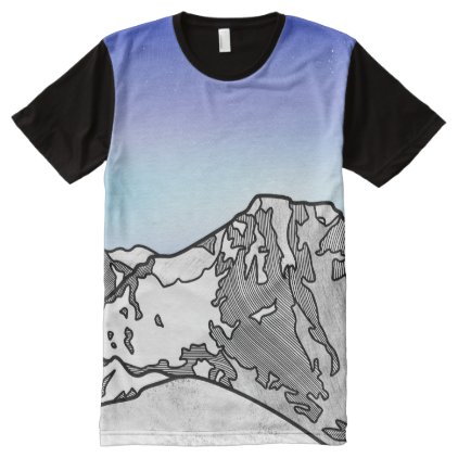 Ben Nevis Scotland All-Over-Print Shirt