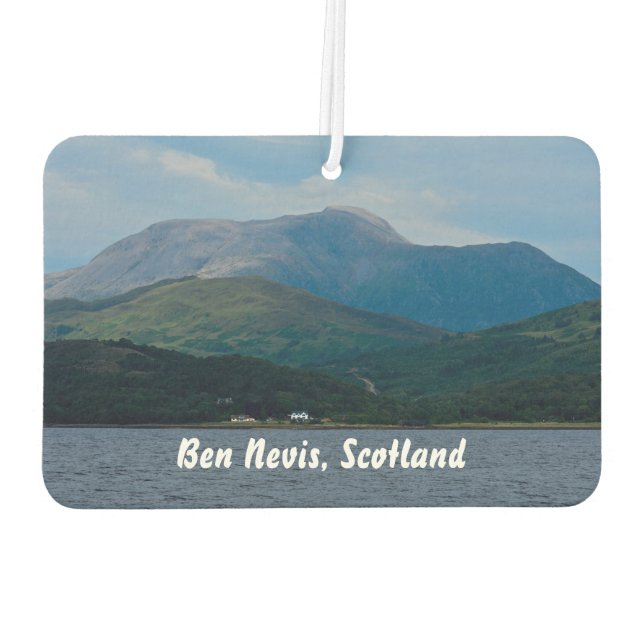 Ben Nevis, Scotland Car air freshener (Back)