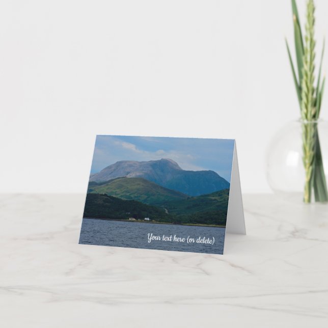 Ben Nevis, Scotland Greeting card (Front)