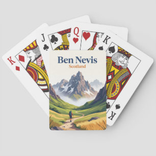 Ben Nevis Scotland Poker Cards
