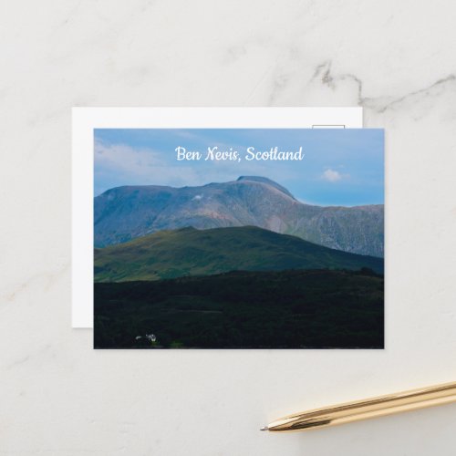 Ben Nevis Scotland Postcard