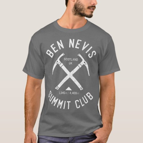 Ben Nevis Summit Club  I climbed Ben Nevis T_Shirt