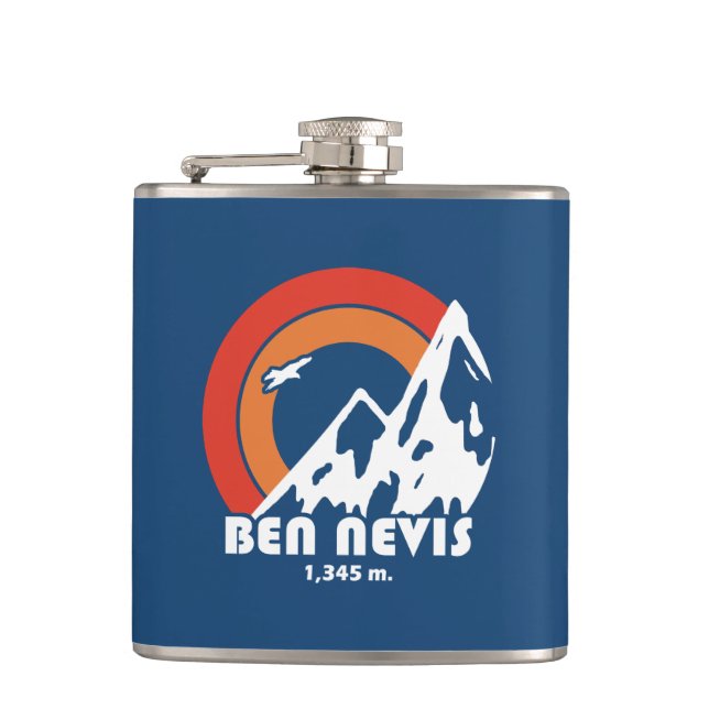 Ben Nevis Sun Eagle Flask (Front)