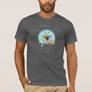 BEN peptide, Bee-8 w/ custom text, dark T-Shirt