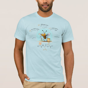 BEN peptide, Bee-8 w/ custom text, light T-Shirt